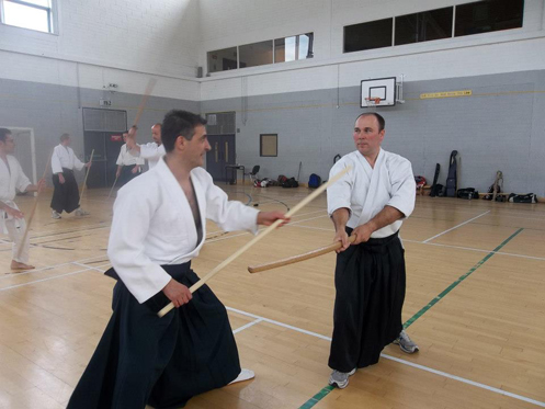 Fiordineve Cozzi Sensei and Trevor Pigott Sensei